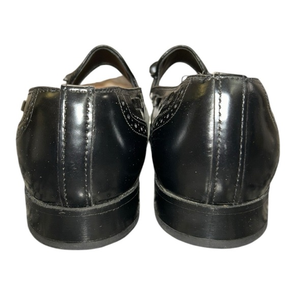 Nunn Bush Leather Black Men\'s Dress Shoes Vintage Kiltie Tassel Loafers Size 9.5 main image 6